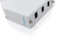Glasvezelverdeelstuk voor DIN-rail, haaks, 6 SC SX/LC DX, grijs - Afbeelding 4