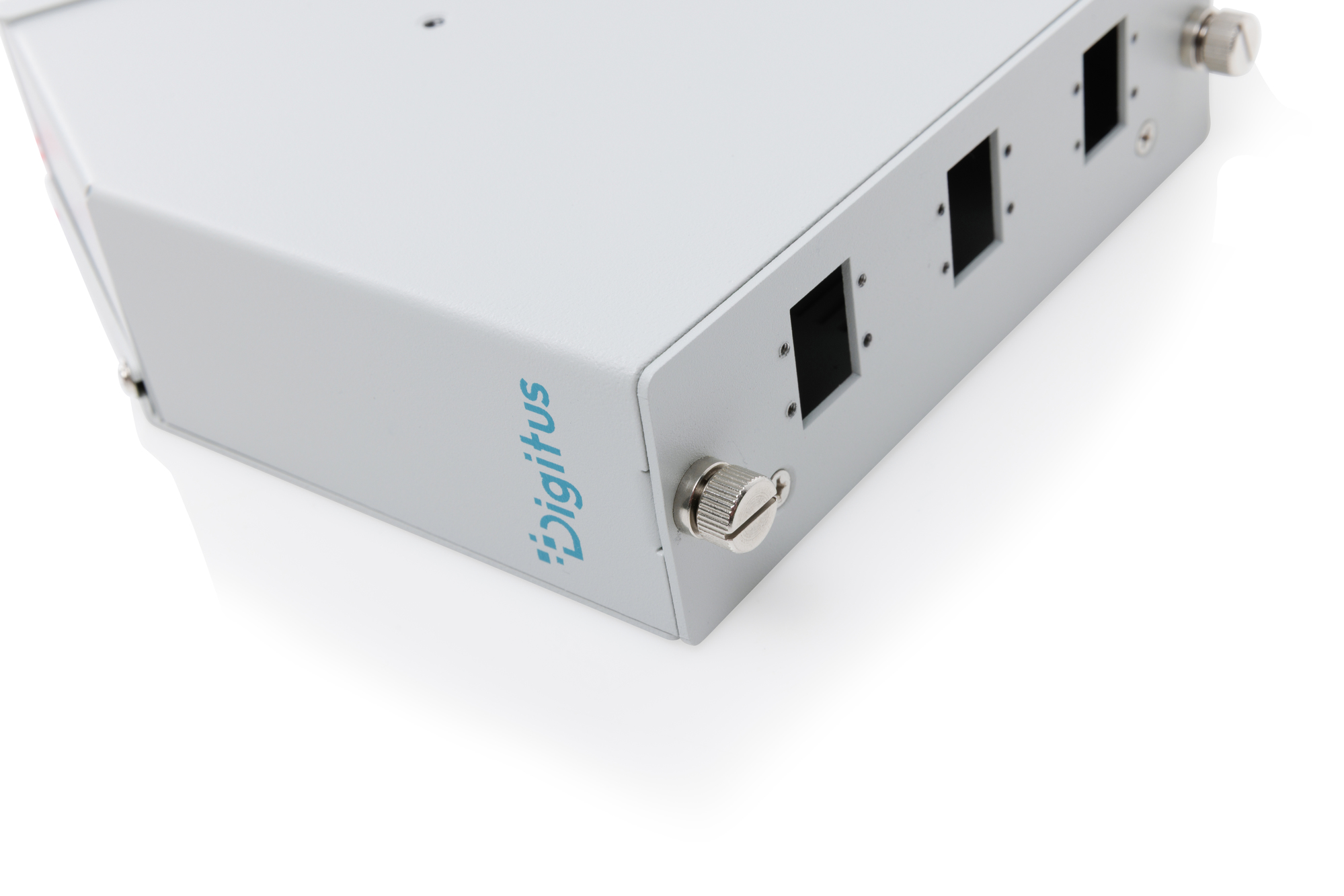 Glasvezelverdeelstuk voor DIN-rail, haaks, 6 SC SX/LC DX, grijs - Afbeelding 4