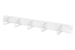 Kabelgeleidingspaneel met kabelgeleidingsbeugels voor 19" (483 mm) kasten, 1U
