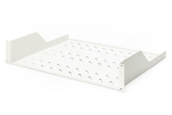 Legbord voor vaste inbouw in 483 mm (19") kasten