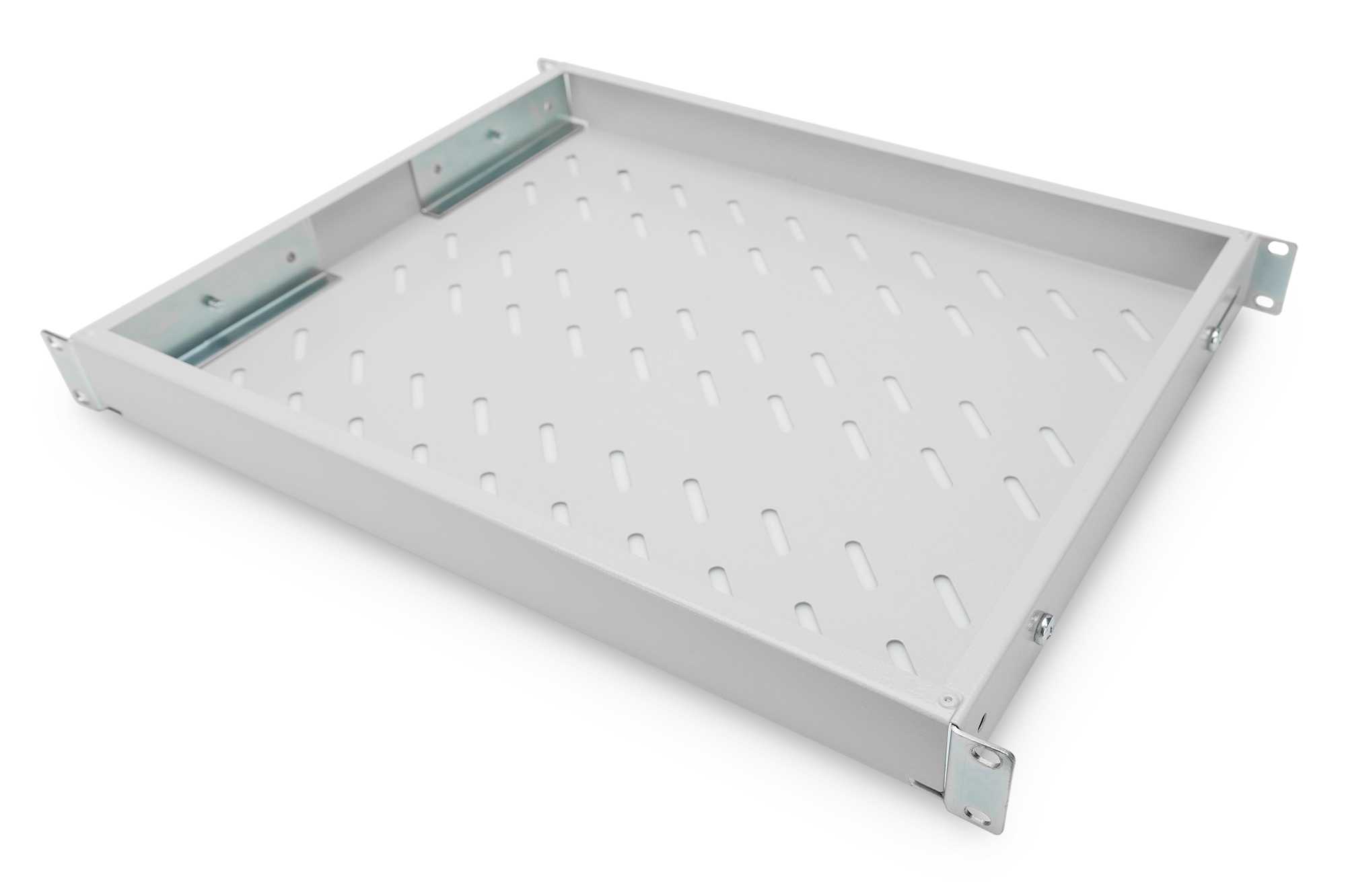Legbord met variabele bevestigingsrails voor vaste inbouw in 483 mm (19") kasten - Afbeelding 2