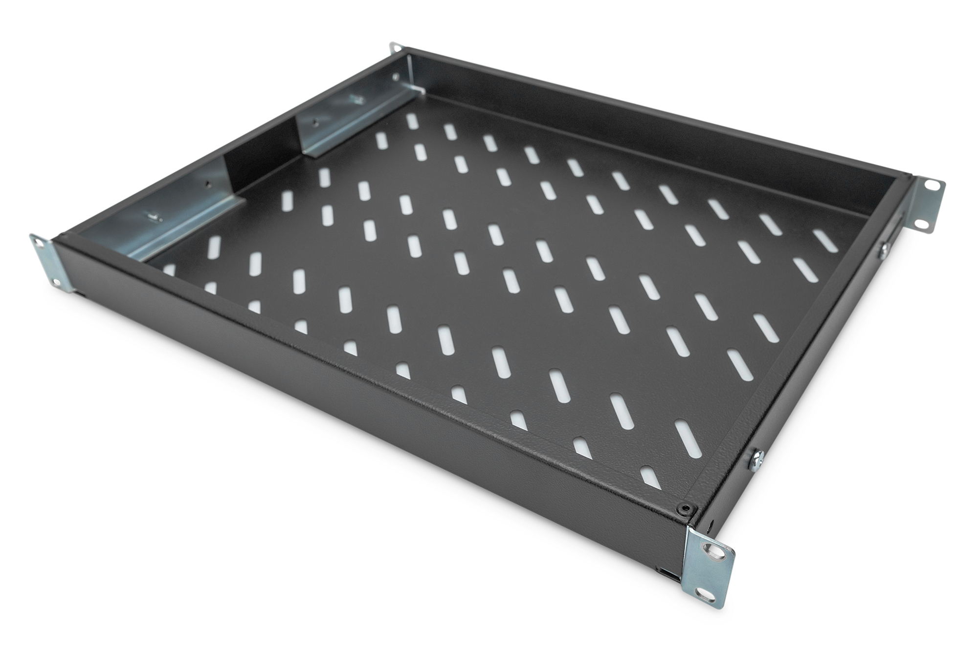 Legbord met variabele bevestigingsrails voor vaste inbouw in 483 mm (19") kasten - Afbeelding 2