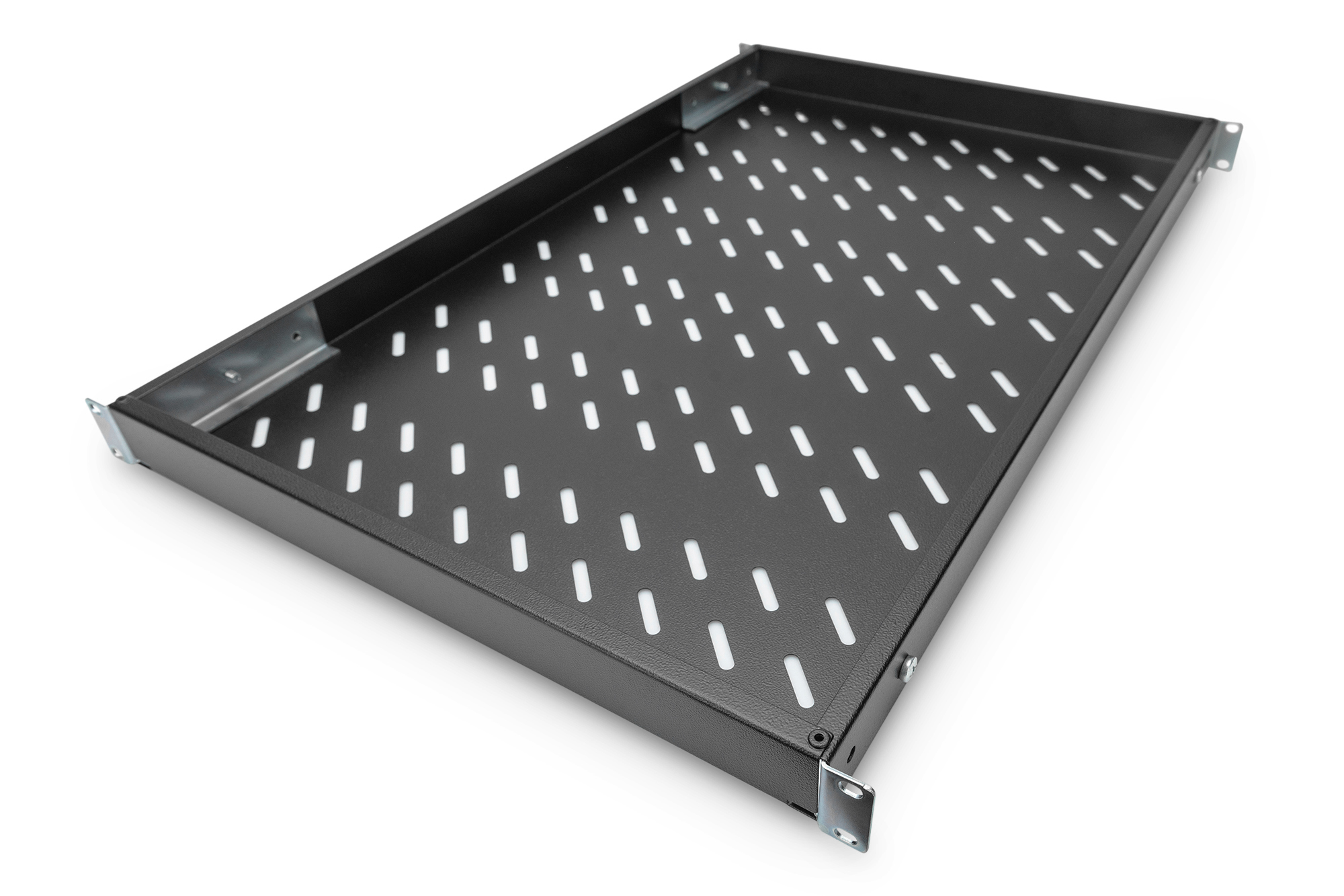 Legbord met variabele bevestigingsrails voor vaste inbouw in 483 mm (19") kasten - Afbeelding 2