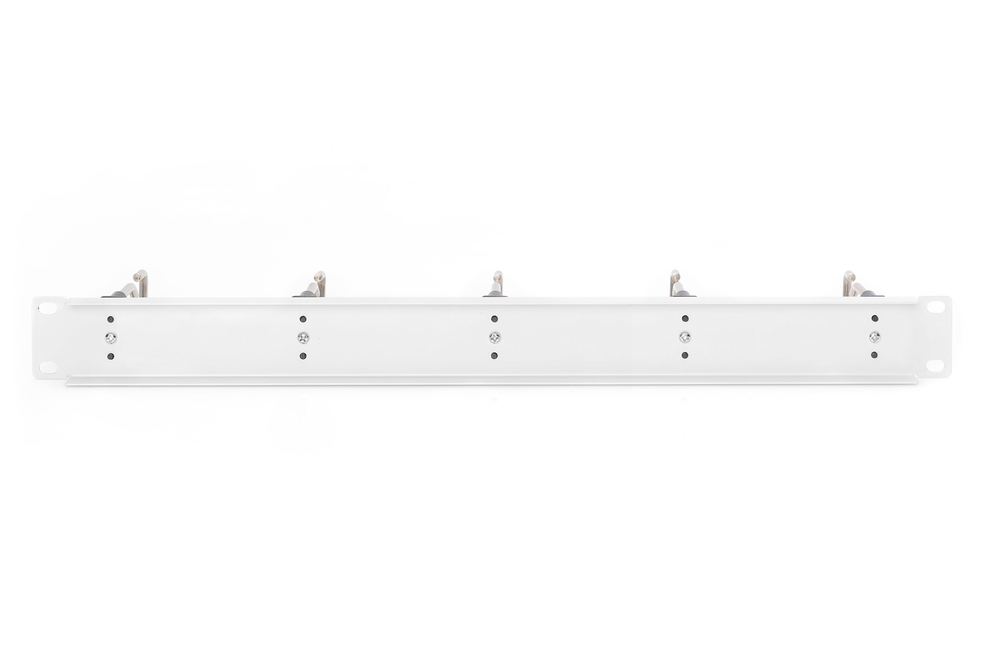Kabelmanagementpaneel met stalen beugels voor 19" kasten van 482,6 mm, 1U - Afbeelding 2