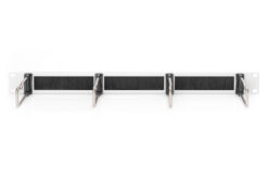Kabelmanagementpaneel met stalen beugels en borstelstrip voor 19" (482,6 mm) kasten, 1U - Afbeelding 4