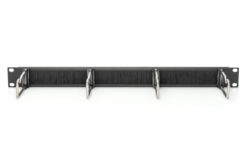 Kabelmanagementpaneel met stalen beugels en borstelstrip voor 19" (482,6 mm) kasten, 1U - Afbeelding 3