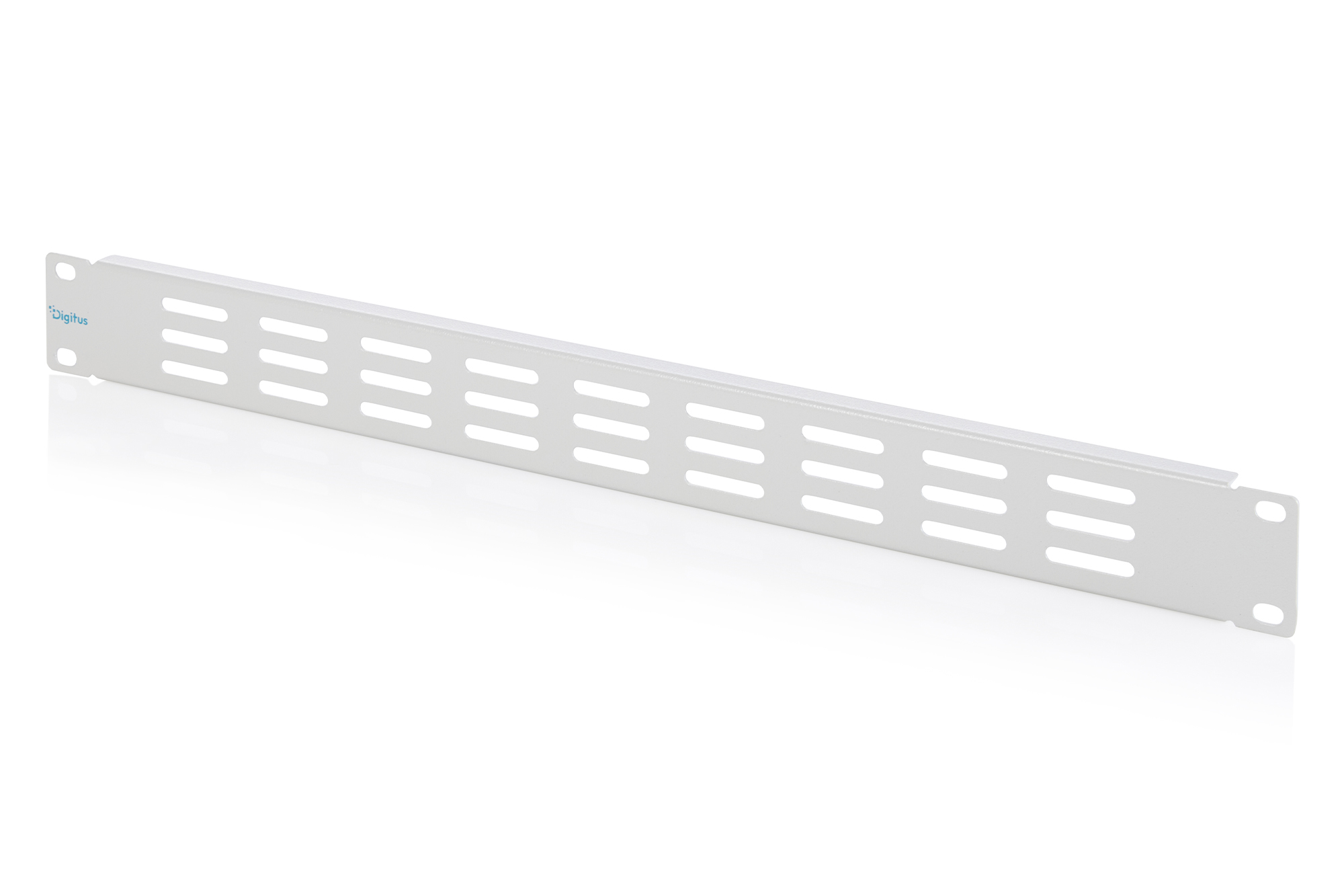 Blind deksel met ventilatierooster voor 19" (482,6 mm) kasten