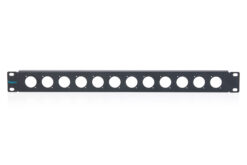 Alternative view of 1U rekpaneel voor 12 x D-Type modules