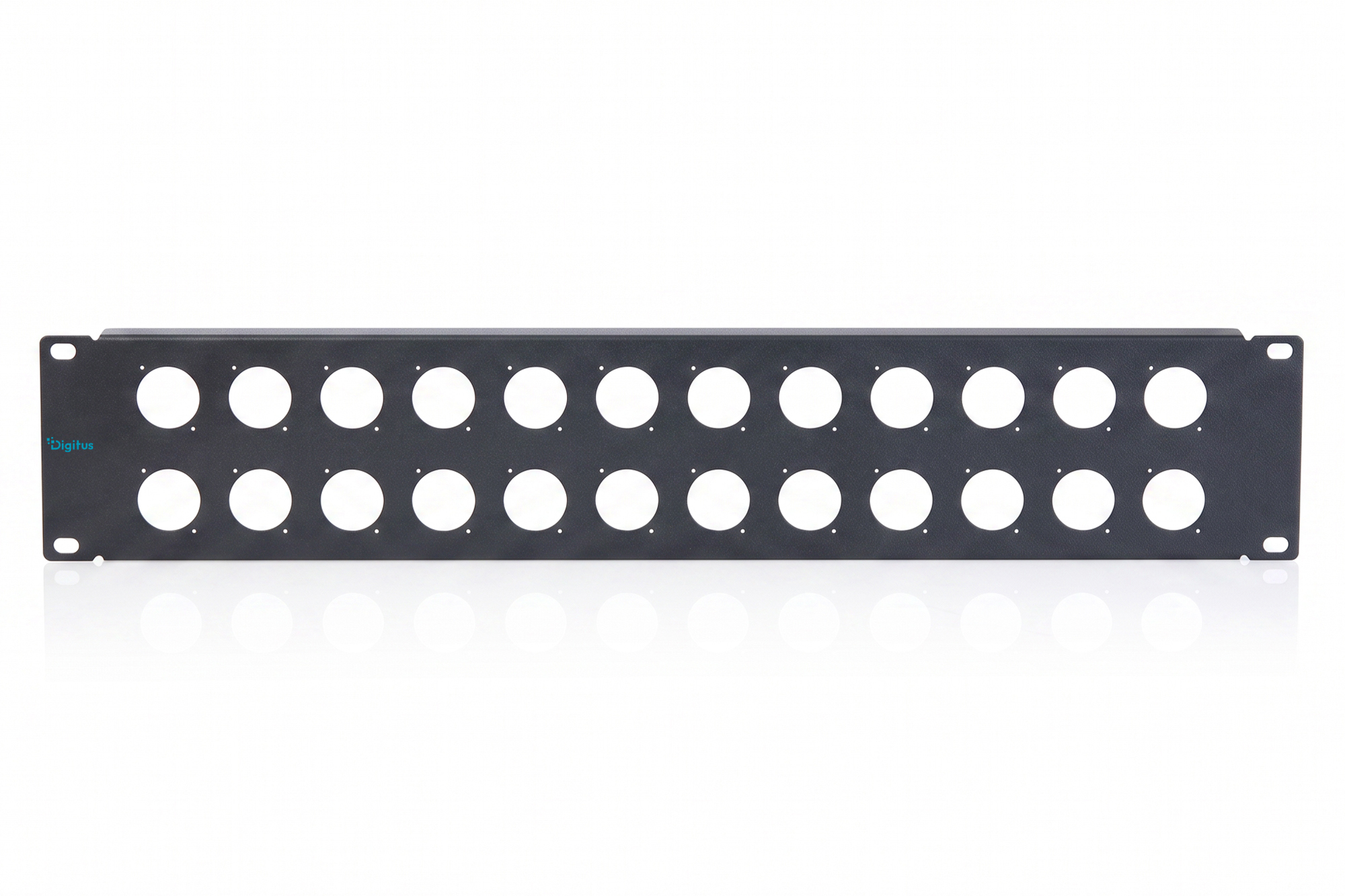 2U rekpaneel voor 24 x D-Type modules - Afbeelding 2