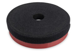Hook and loop cable management system, mushroom fastener 5m, hook and loop tape 10m