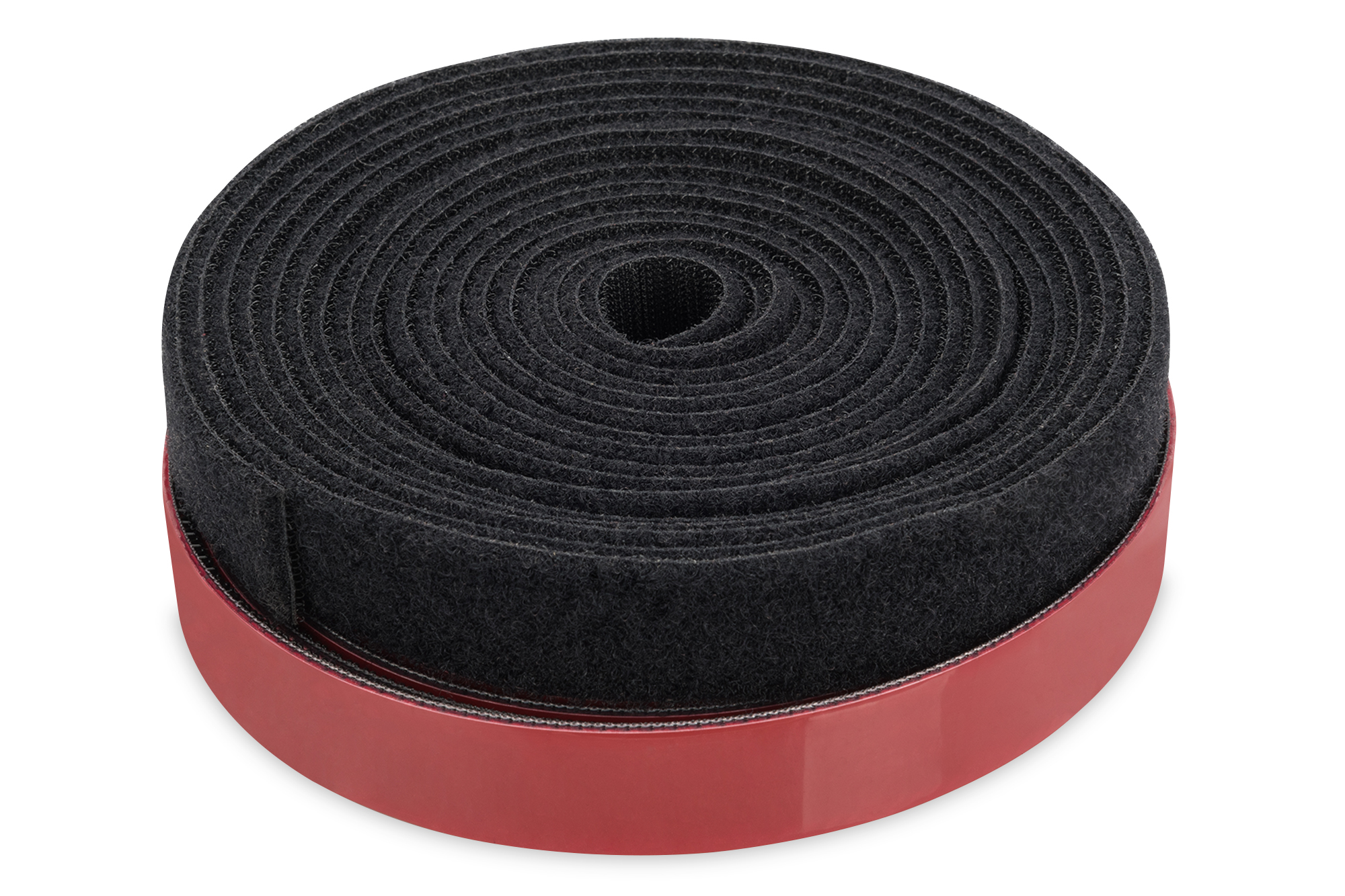 Hook and loop cable management system, mushroom fastener 2.5m, hook and loop tape 5m
