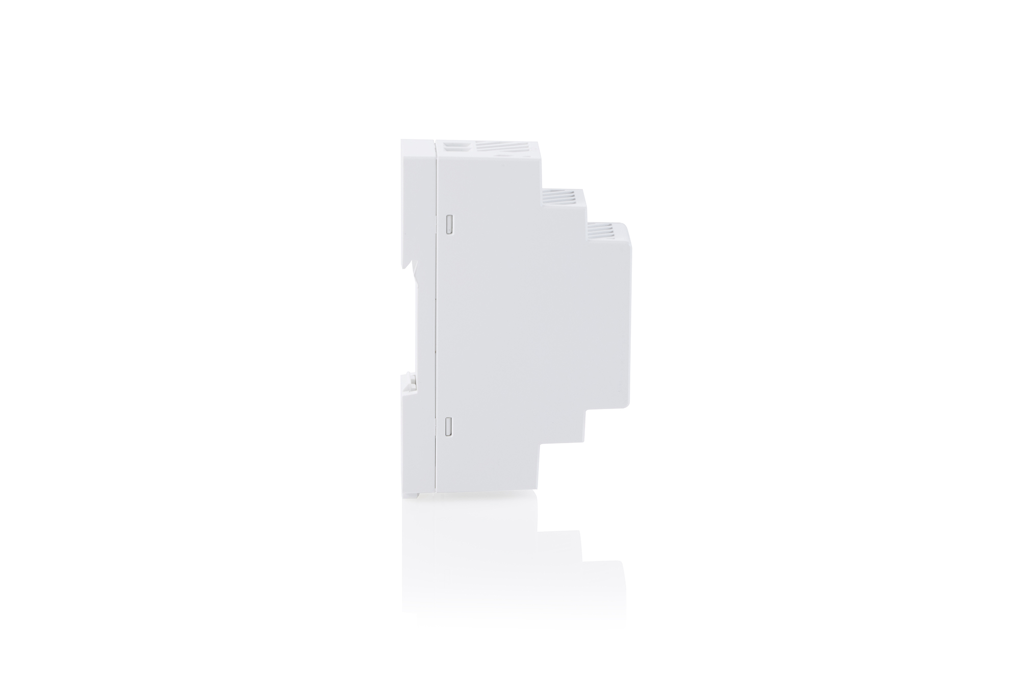12V / 1,25A / 15W Step-Shape DIN-Rail Voeding (Ultra-Slim, Klasse II) - Afbeelding 3