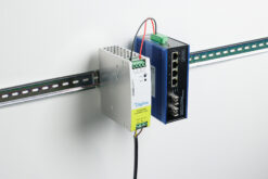 Industriële voeding, 24 V DC, 5 A, 120 W, AC-DC, metalen behuizing, voor montage op DIN-rail - Afbeelding 5