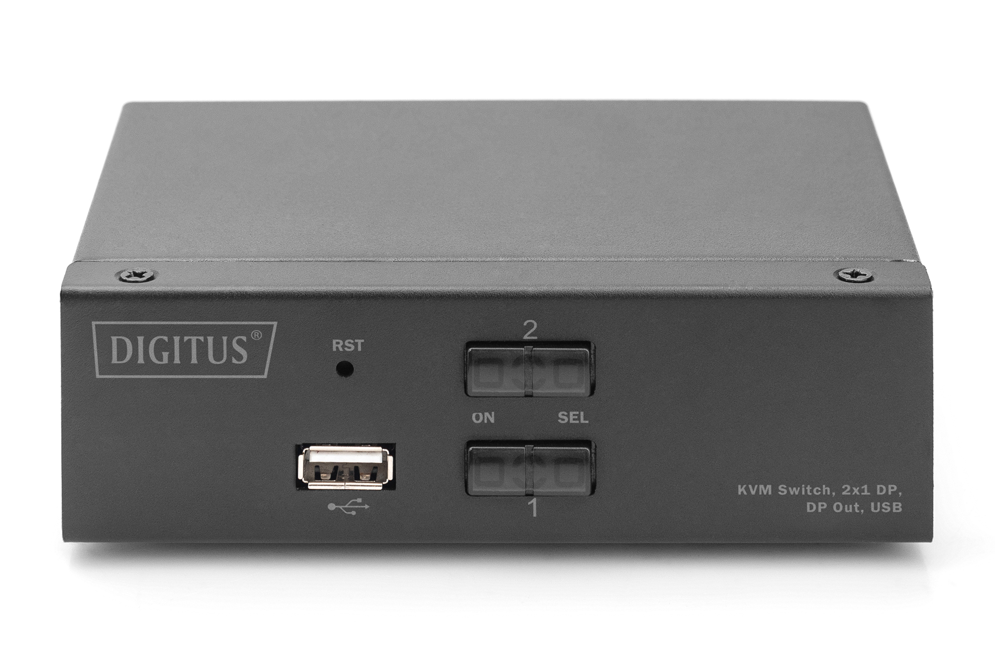 KVM-switch, 2x1 DP, DP Out,USB - Afbeelding 2
