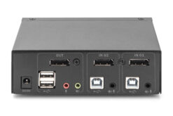 KVM-switch, 2x1 DP, DP Out,USB - Afbeelding 3