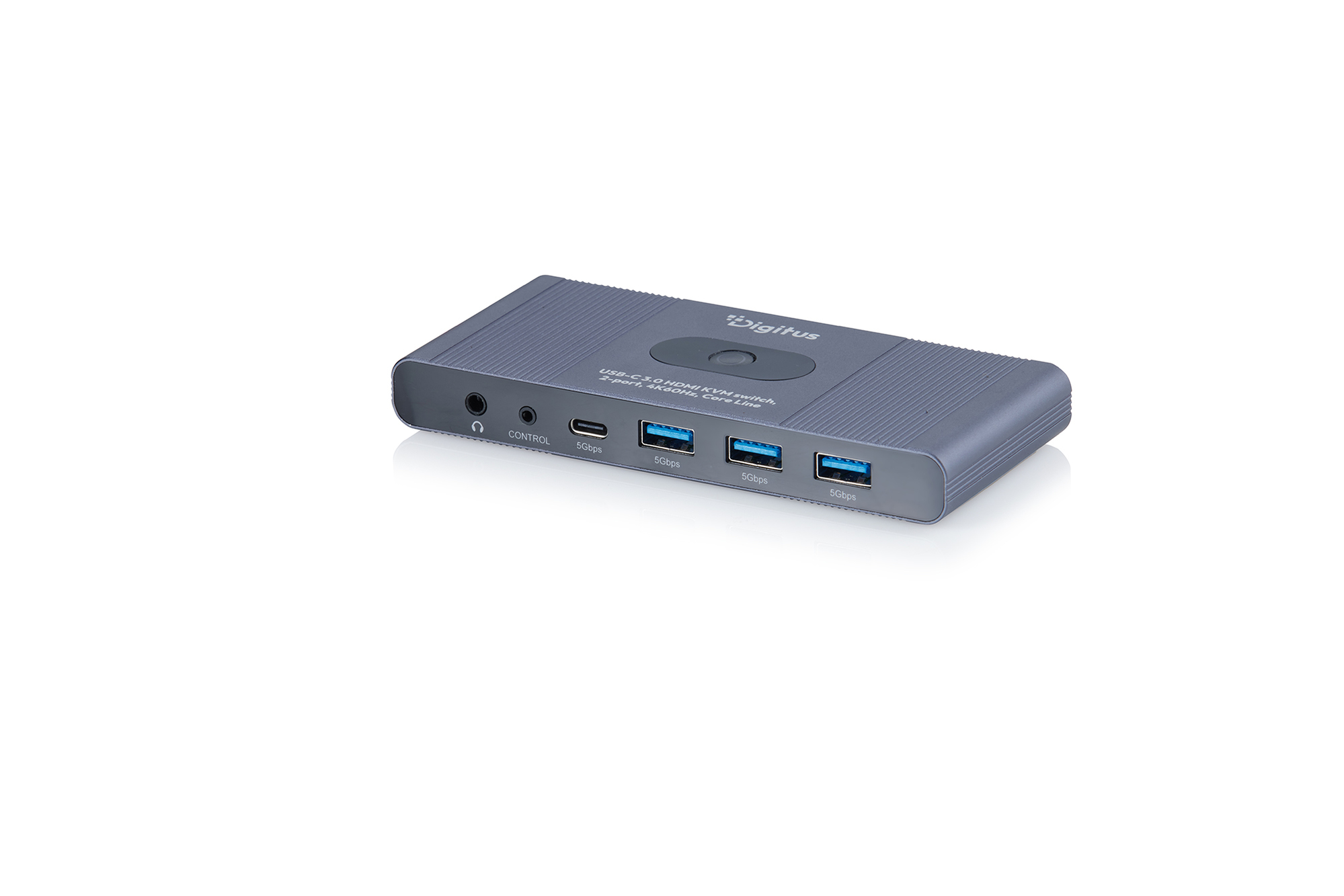 USB-C 3.0 HDMI KVM-switch, 2-poorts, 4K60Hz, Core Line