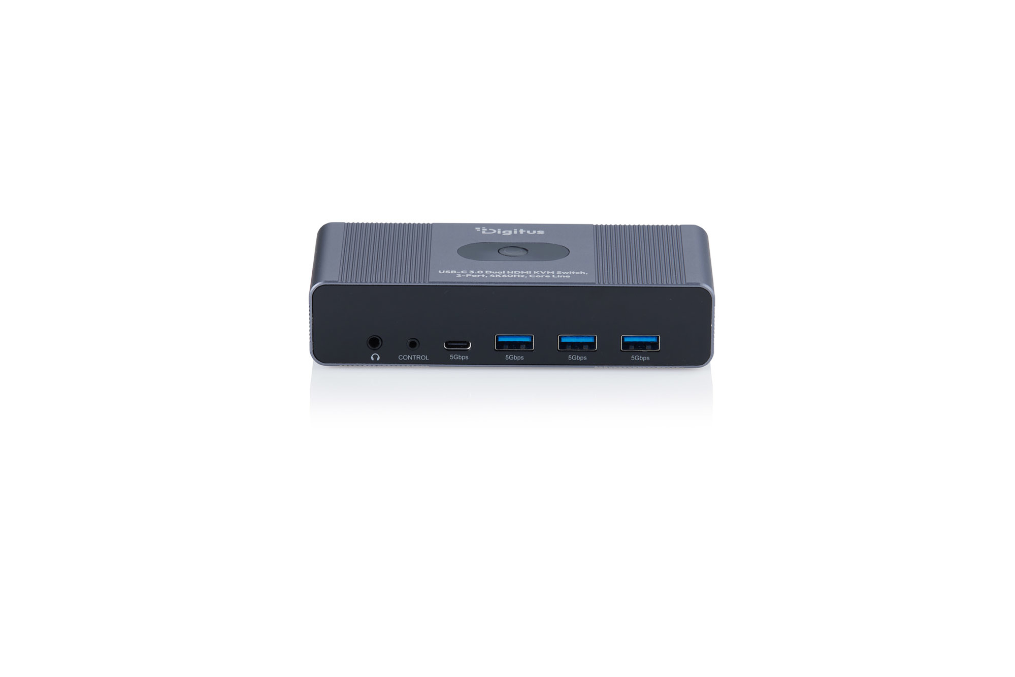 DIGITUS USB-C 3.0 Dual HDMI KVM-switch, 2-poorts, 4K60Hz, Core Line - Afbeelding 3