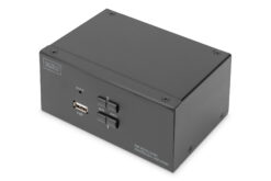 KVM-switch, 2-poorts, Dual Display, 4K, DisplayPort®
