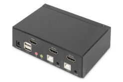 Alternative view of KVM-schakelaar, 2 poorten, enkel scherm, 4K, HDMI®