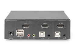 KVM-schakelaar, 2 poorten, enkel scherm, 4K, HDMI® - Afbeelding 4