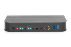 KVM-switch, 2x1 HDMI, HDMI-uitgang, USB, 4Kx2K@60Hz - Afbeelding 3