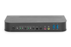 KVM-switch, 2x1 HDMI, HDMI-uitgang, USB, 4Kx2K@60Hz - Afbeelding 4