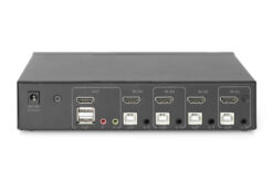 KVM-schakelaar, 4 poorten, enkel scherm, 4K, HDMI® - Afbeelding 3