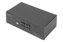 KVM-switch, 4-poorts, Dual Display, 4K, DisplayPort®
