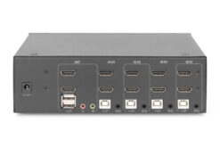 KVM-switch, 4-poorts, Dual-Display, 4K, HDMI® - Afbeelding 4