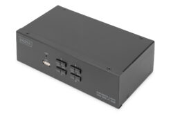 KVM-switch, 4-poorts, Dual-Display, 4K, HDMI®