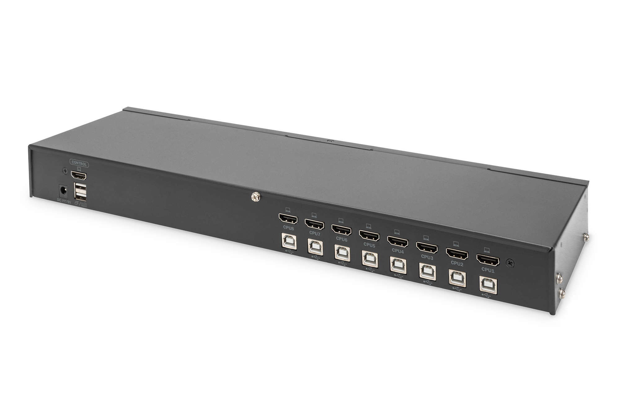 Desktop 8-poorts HDMI KVM Switch Single View - Afbeelding 2