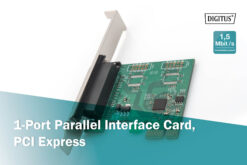 DIGITUS 1 x parallelle interfacekaart, PCIe - Afbeelding 6