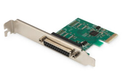 DIGITUS 1 x parallelle interfacekaart, PCIe