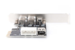 PCI Express-kaart, Firewire 1394a (3 +1 poort) - Afbeelding 3