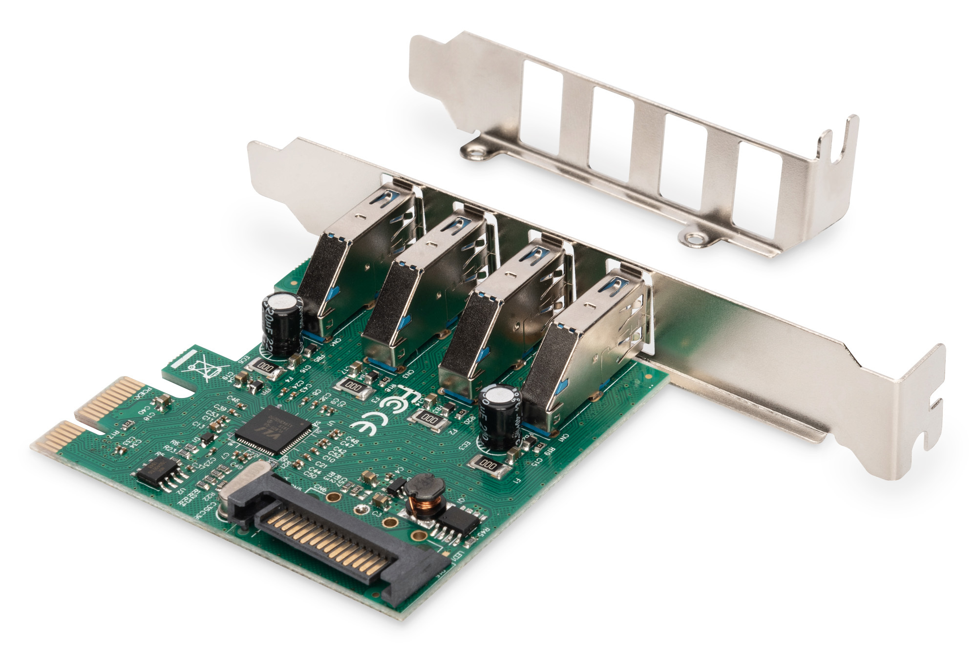 DIGITUS® 4-poort USB 3.0 PCI Express-kaart - Afbeelding 2