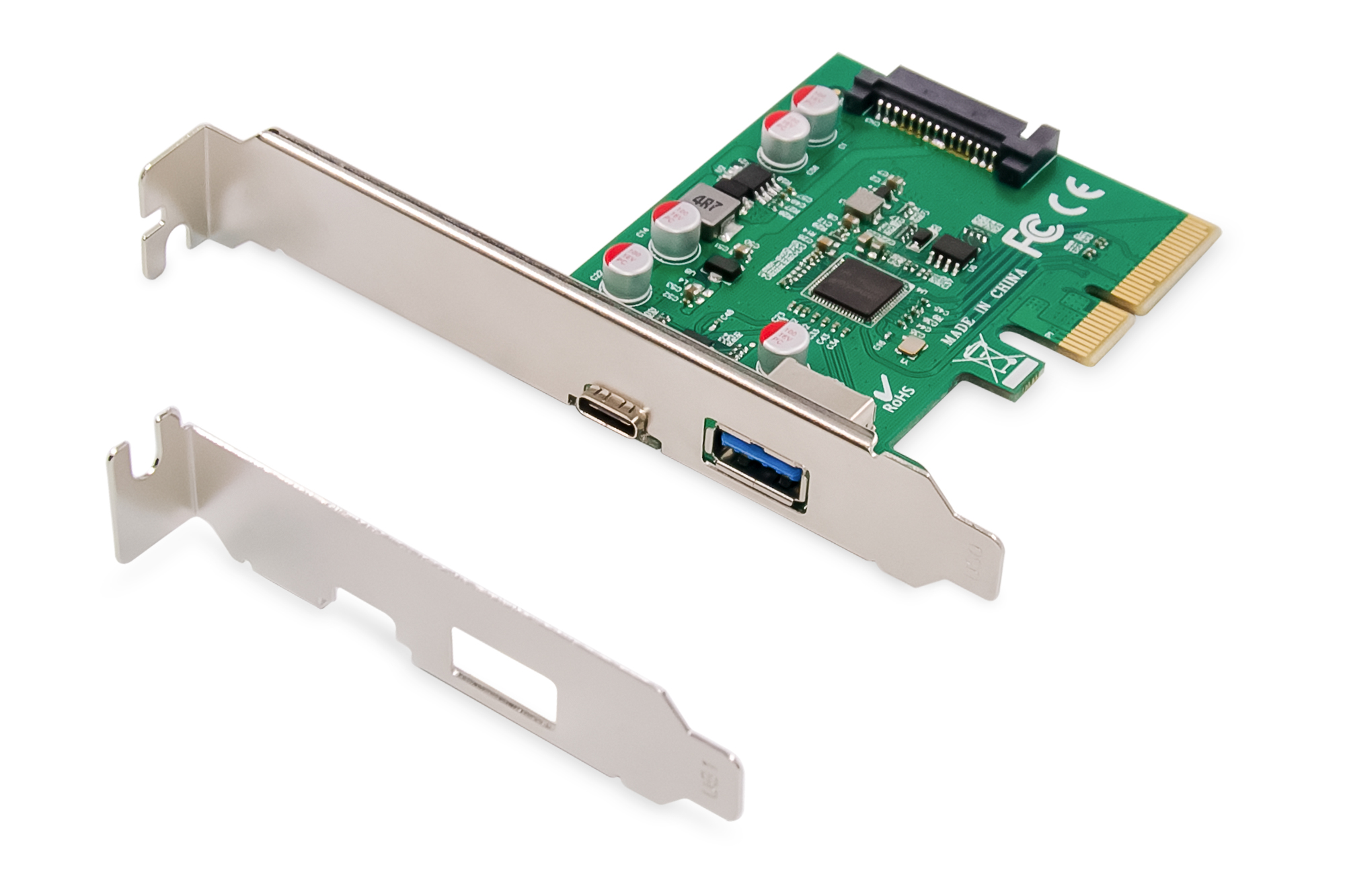 PCIe-kaart, USB Type-C™ + USB A - Afbeelding 3