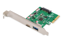 PCIe-kaart, USB Type-C™ + USB A