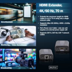 4K HDMI extender set, 4K/60Hz - Afbeelding 6