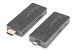 4K draadloze video-extenderset, 30 m (USB-C - HDMI), 4K/30Hz