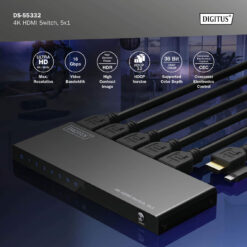 4K HDMI-switch, 5x1 - Afbeelding 7