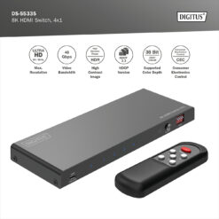 8K HDMI schakelaar, 4x1 - Afbeelding 7