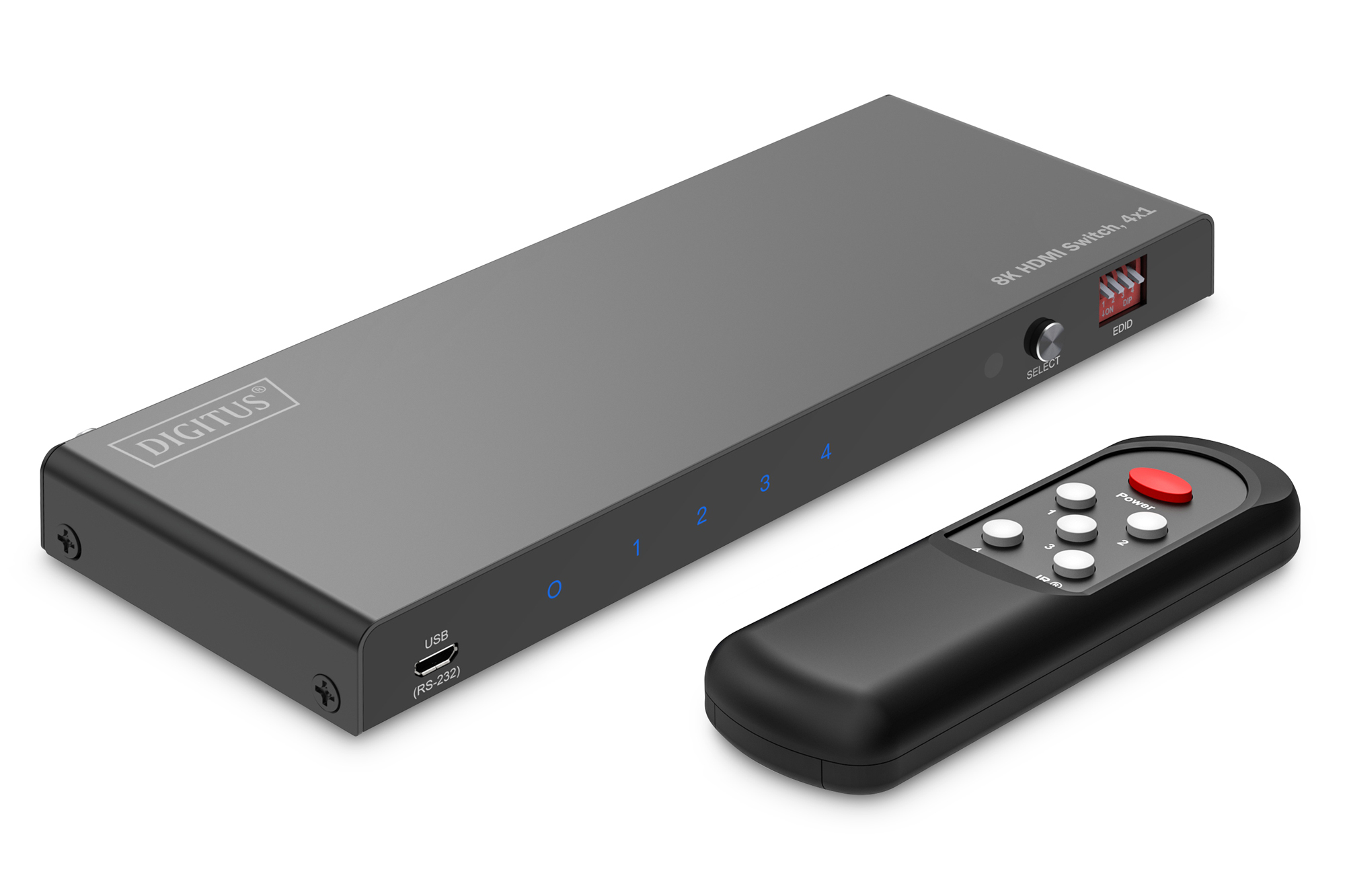 8K HDMI schakelaar, 4x1
