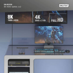 8K HDMI-Splitter, 1x2 - Afbeelding 7