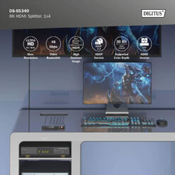 8K HDMI-Splitter, 1x4 - Afbeelding 7