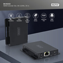 HDMI-verlengset, 4K/120 Hz, 30 m - Afbeelding 8