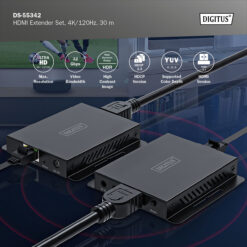 HDMI-verlengset, 4K/120 Hz, 30 m - Afbeelding 7
