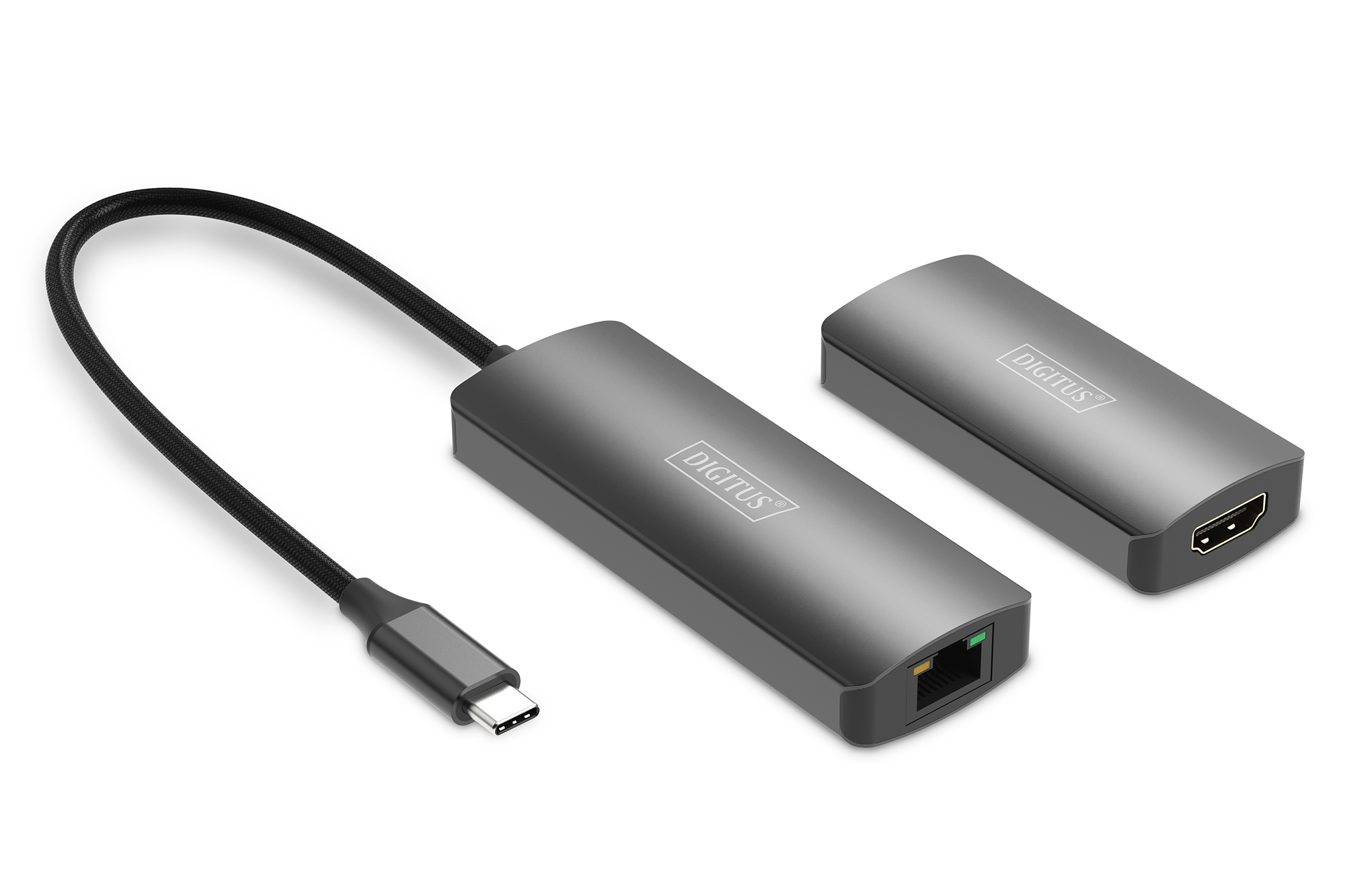 4K-videoverlenger (USB-C - HDMI), 30 m
