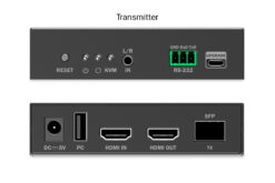 HDMI vezel KVM IP extender set, 4K/60Hz - Afbeelding 3