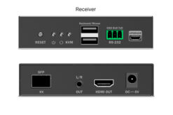HDMI vezel KVM IP ontvanger, 4K/60Hz - Afbeelding 3