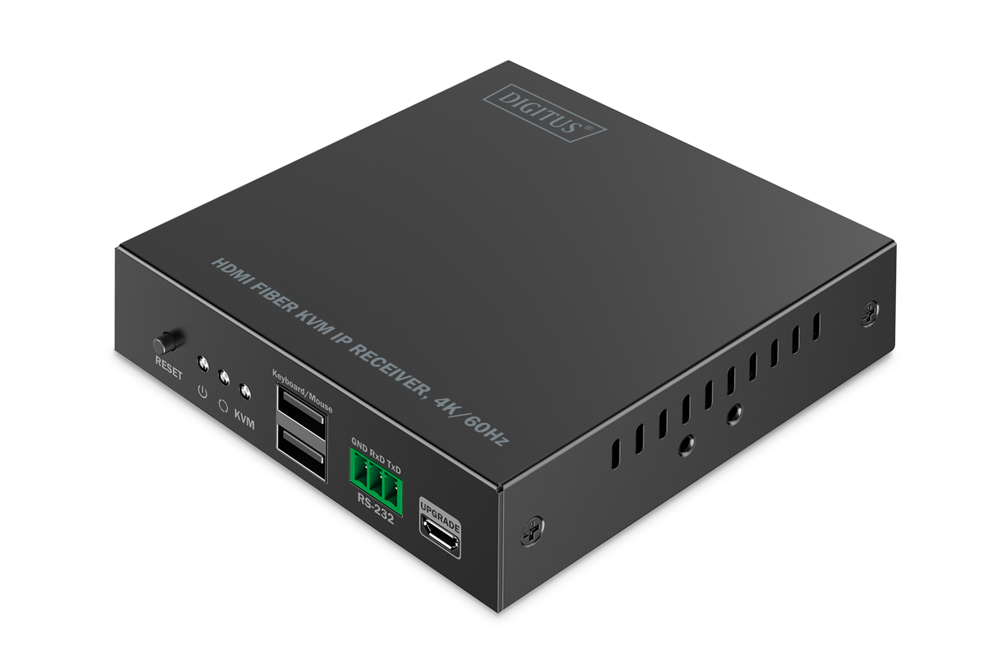 HDMI vezel KVM IP ontvanger, 4K/60Hz